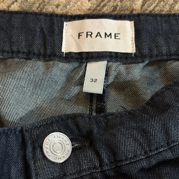 Frame women’s Dark Blue Wide-Leg jeans - size 32 - dark wash - great condition - Picture 3 of 7